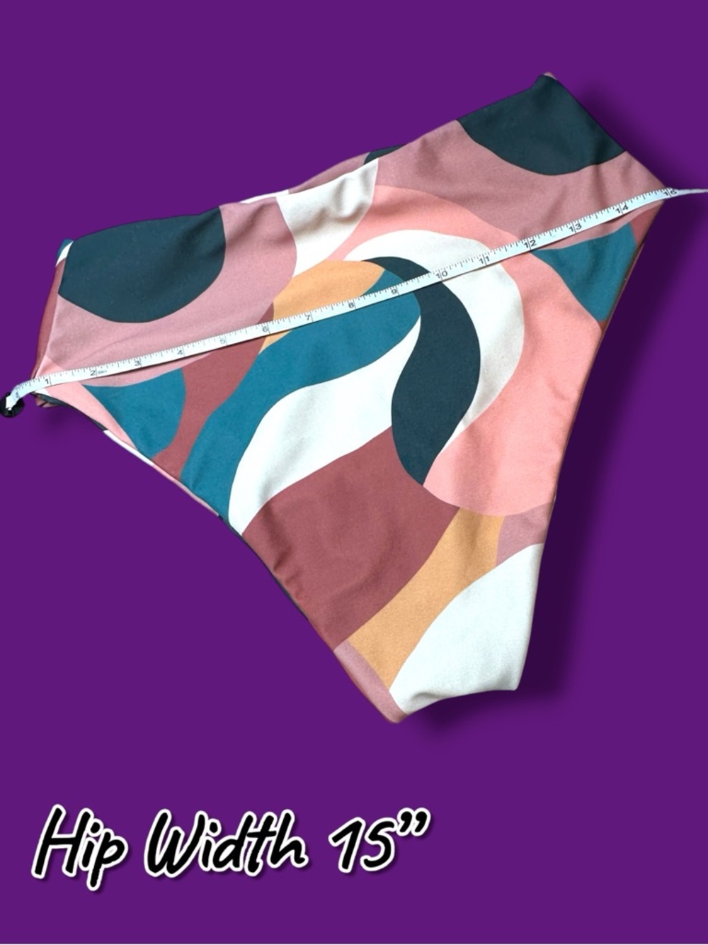 Juillet FARRAH Triangle Bikini Top (Large) and High Waist Bottoms (Medium) - Picture 12 of 14